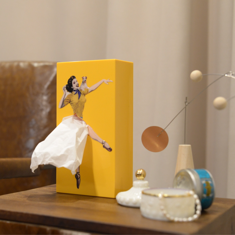 Tissue UP Girl Yellow orange – Bild 2